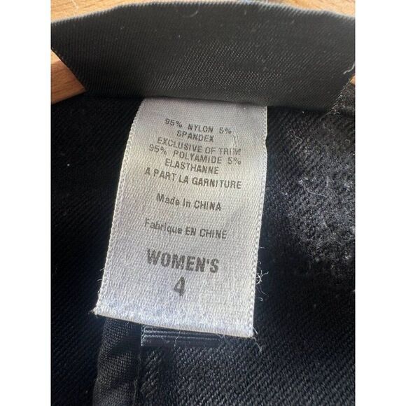 Patagonia Nylon Spandex Double Breasted Women’s Coat/Jacket Size 4 Black - Picture 7 of 8